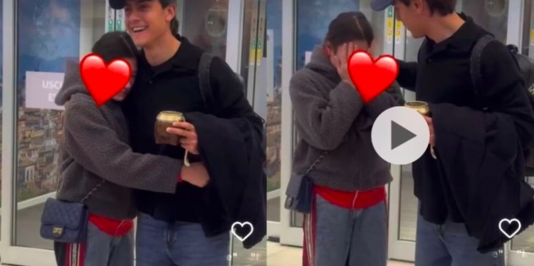 迪巴拉遇到激動(dòng)落淚的女球迷，并安慰她“哭了怎么跟我拍照？”