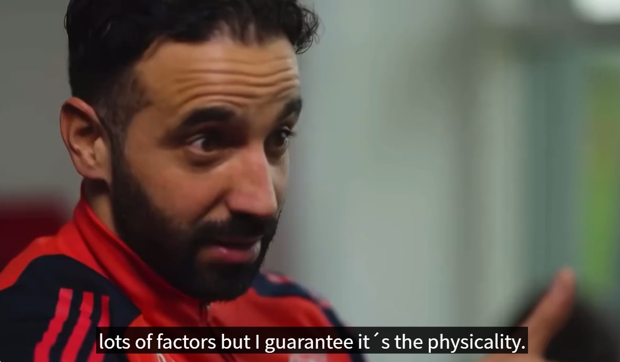 破案了？阿莫林：安東尼在西甲表現(xiàn)更好，絕對有身體素質(zhì)方面原因