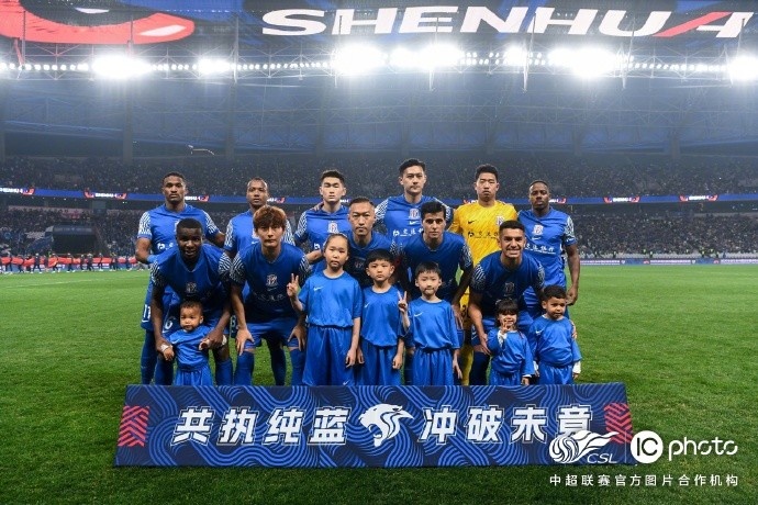 吳曦、路易斯破門，申花主場(chǎng)2-2戰(zhàn)平國(guó)安