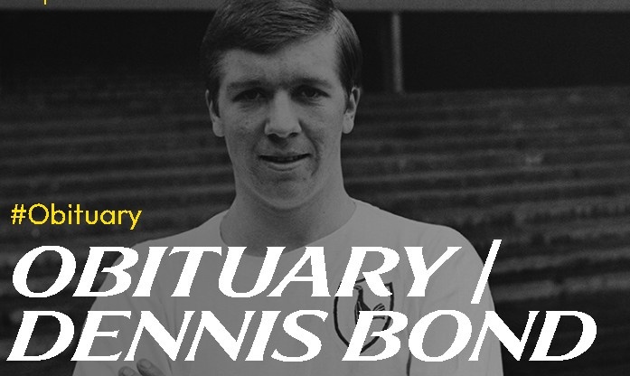 R.I.P. 前熱刺球員丹尼斯-邦德離世，享年77歲