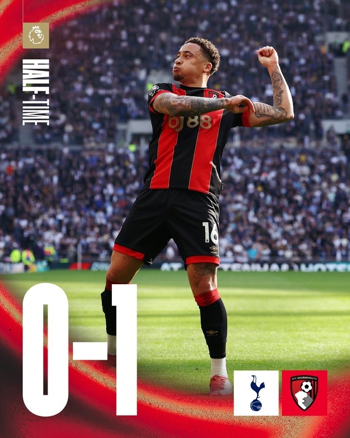 伯恩茅斯通過運動戰(zhàn)傳中已經(jīng)打進8球，是本賽季英超各隊最多