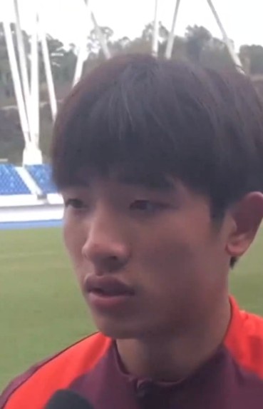 國少球員魏祥鑫：爭取中超聯(lián)賽踢上輪換，亞少賽爭取進(jìn)入前八