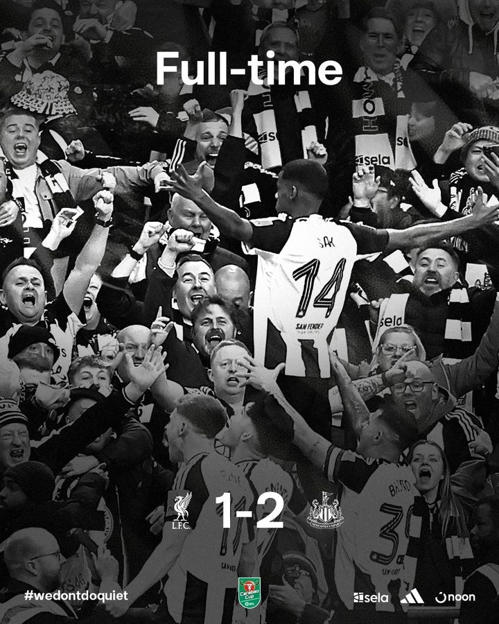 隊(duì)史首奪聯(lián)賽杯冠軍！紐卡成為歷史第24支贏得聯(lián)賽杯的球隊(duì)