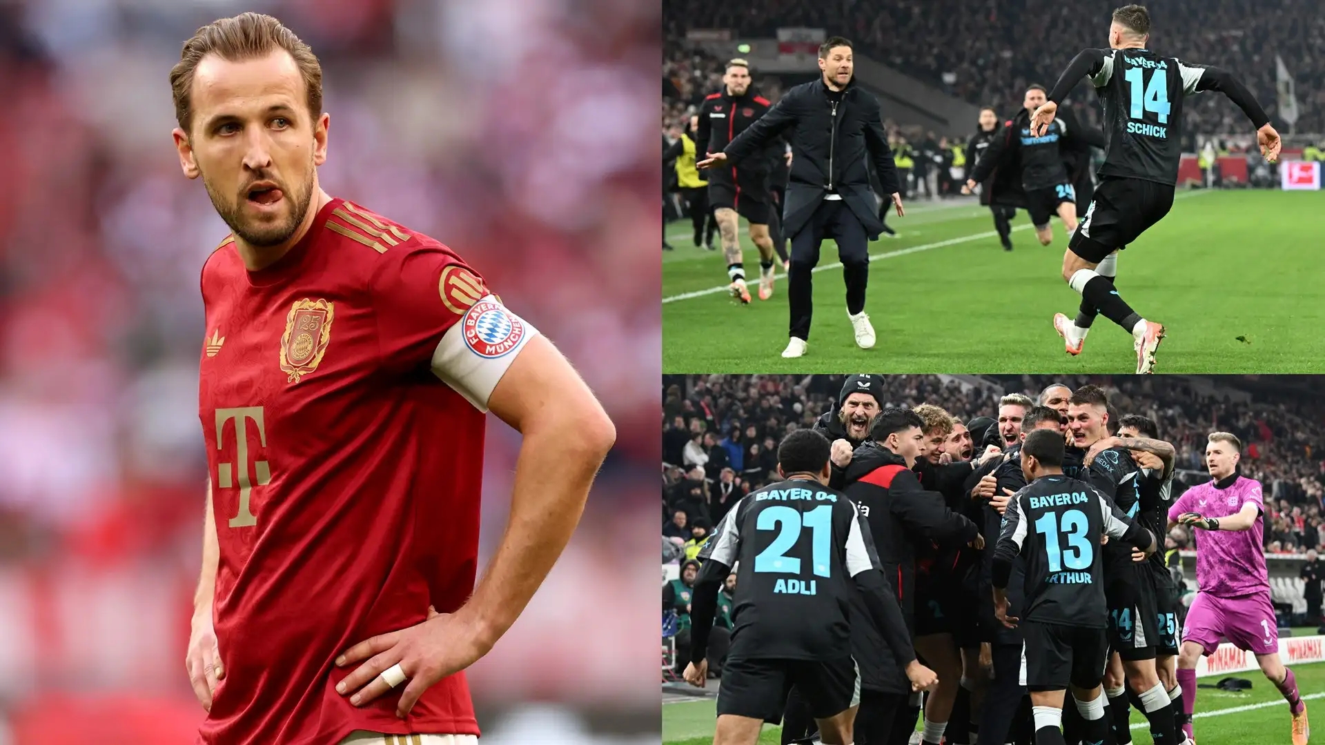 拜仁只領先藥廠6分！進球網發(fā)問：哈里-凱恩魔咒會再度降臨嗎？