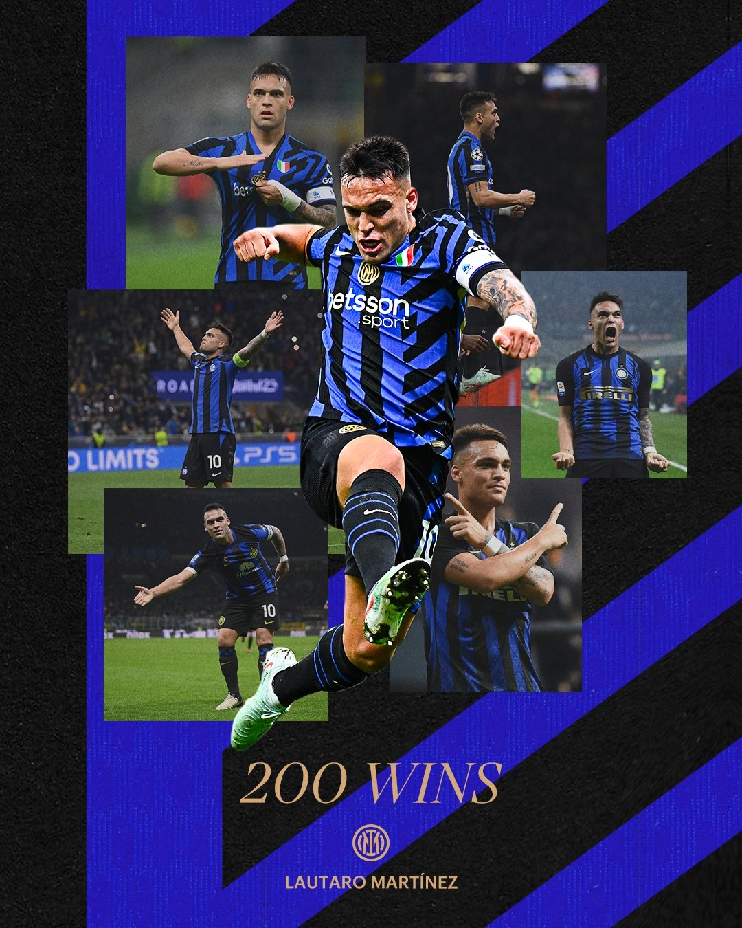 321場(chǎng)147球49助攻！國(guó)米官方：勞塔羅已達(dá)成俱樂(lè)部200勝里程碑！