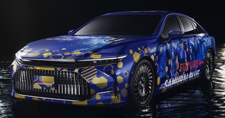 與車企聯(lián)動，日本足協(xié)與豐田汽車共同打造日本國家隊特別車型