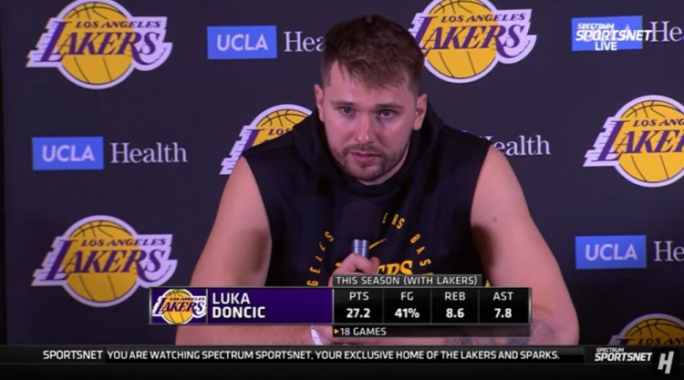 東契奇：我們拿錢(qián)來(lái)打比賽 傷病和艱難的賽程不應(yīng)該成為借口