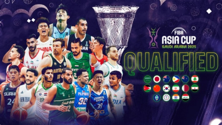 8月在沙特舉辦！FIBA官網(wǎng)：男籃亞洲杯抽簽儀式將在下月8號舉行