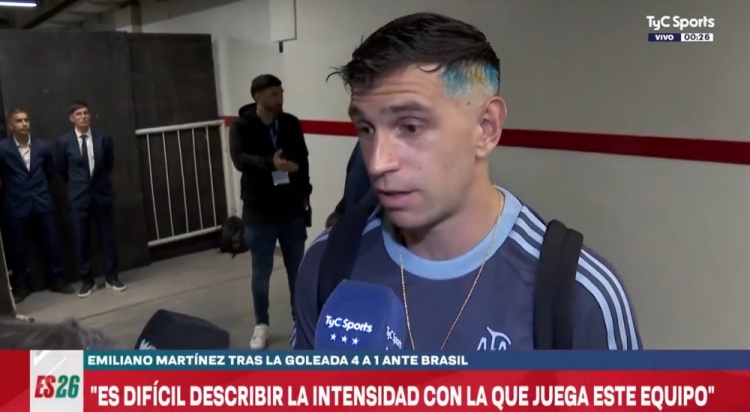 大馬丁：希望巴西以后繼續(xù)放狠話，這樣他們就能點(diǎn)燃炸藥了