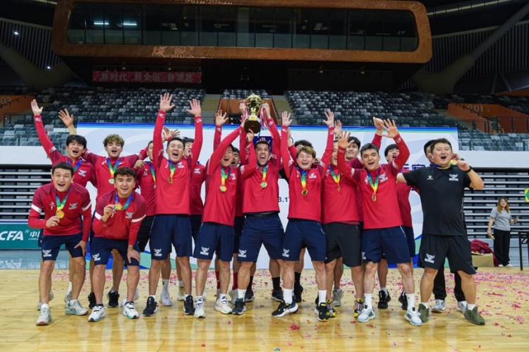 寧夏平羅恒利2-1杭州臨平吳越錢唐，首奪全國五人制錦標賽冠軍