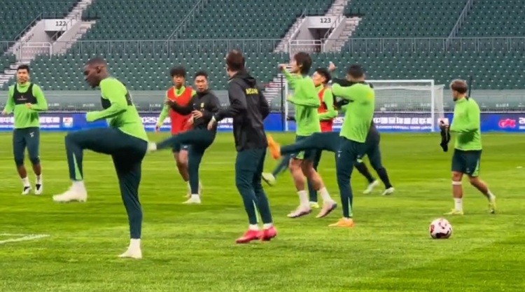 京媒：張玉寧、塞鳥、曹永競等國腳參加國安訓練，林良銘缺席