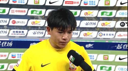 徐彬：我們整場高位壓迫給海港很大壓力，可惜沒能拿下比賽