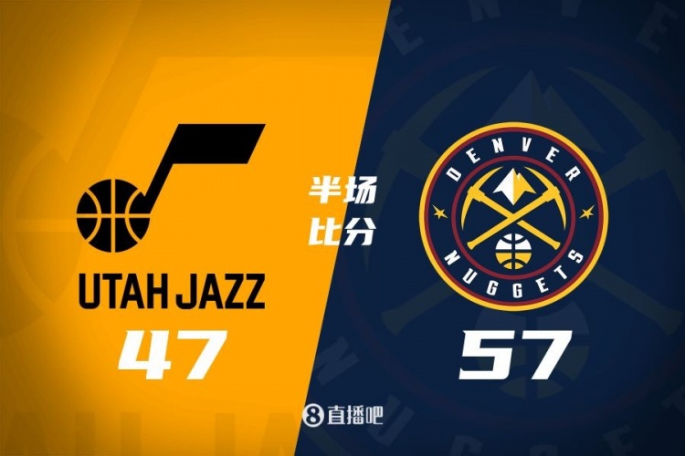 約基奇無敵&19+13+4+3斷 科利爾6中0 掘金半場領(lǐng)先爵士10分