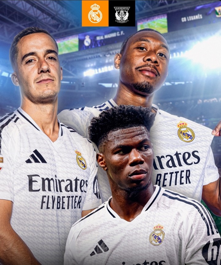 爭冠不容有失，皇馬官方曬本輪西甲海報：阿拉巴&瓊阿梅尼出鏡