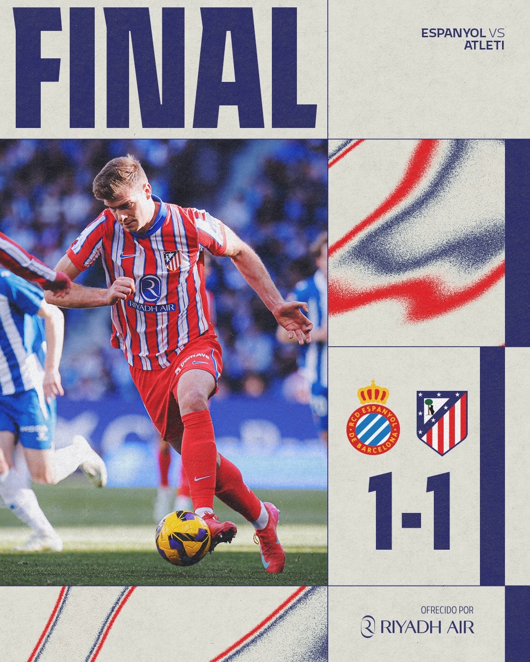 噩夢還沒完？馬競歐冠出局+西甲3輪不勝爭冠受阻，國王杯又戰(zhàn)巴薩