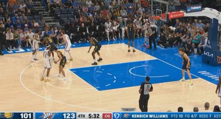 投降了！比賽還剩5分半鐘落后22分 步行者換下主力投子認(rèn)負(fù)