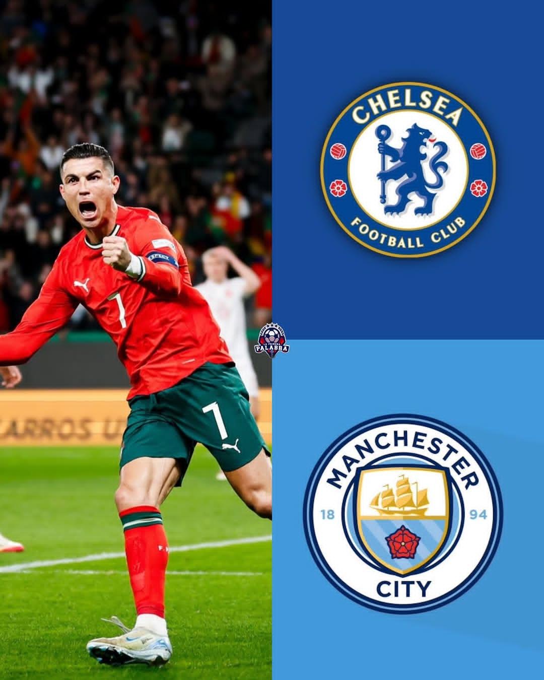 外媒：C羅可能與一支球隊(duì)簽1個(gè)月參加世俱杯，切爾西曼城是首選