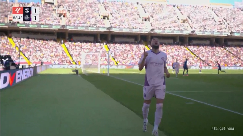 巴薩主場被扳平！阿勞霍后場出球失誤，布林德助攻丹朱馬單刀破門