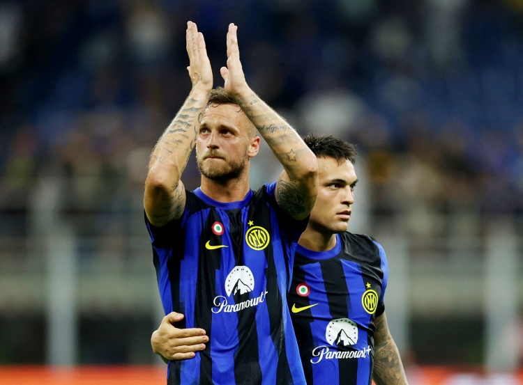 意天空預測國米本輪意甲首發(fā)：阿瑙替代勞塔羅，達米安右邊翼衛(wèi)