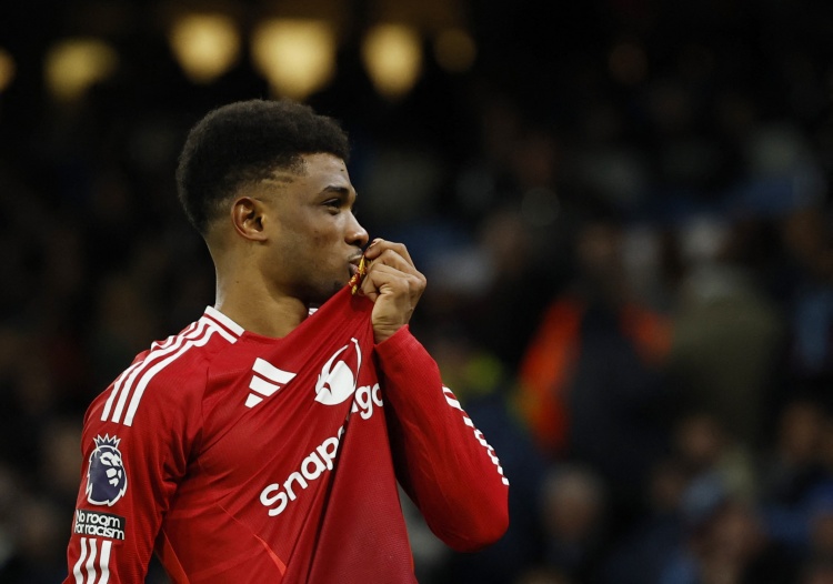 羅馬諾：阿瑪?shù)禄謴?fù)進展良好，可能在本賽季結(jié)束前復(fù)出