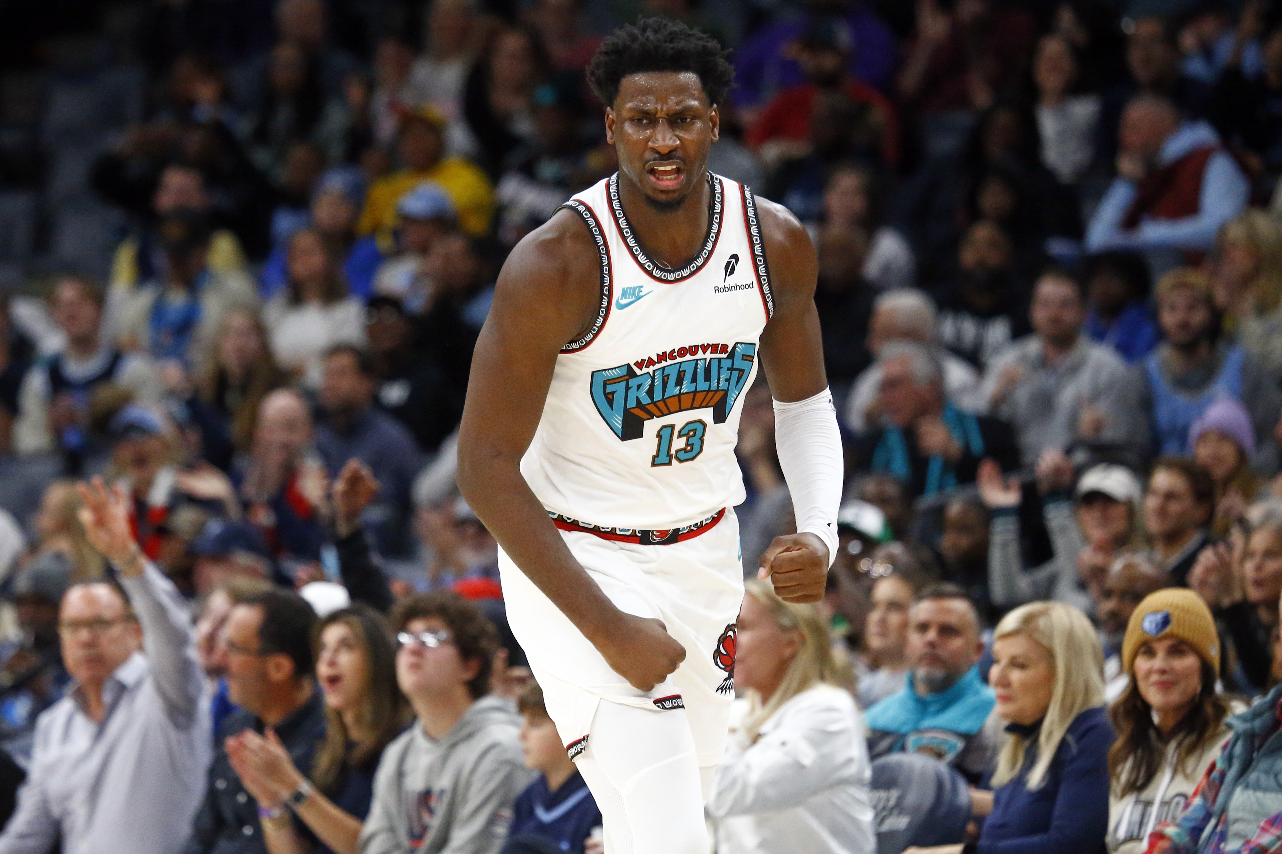 百分百命中率！小賈倫-杰克遜首節(jié)4中4攻下10分2板