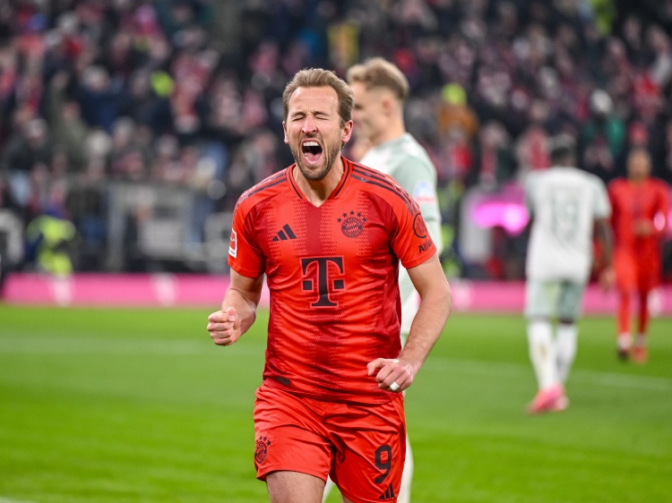 上賽季開賽至今凱恩聯(lián)賽打進(jìn)58球助攻16次，德甲唯一