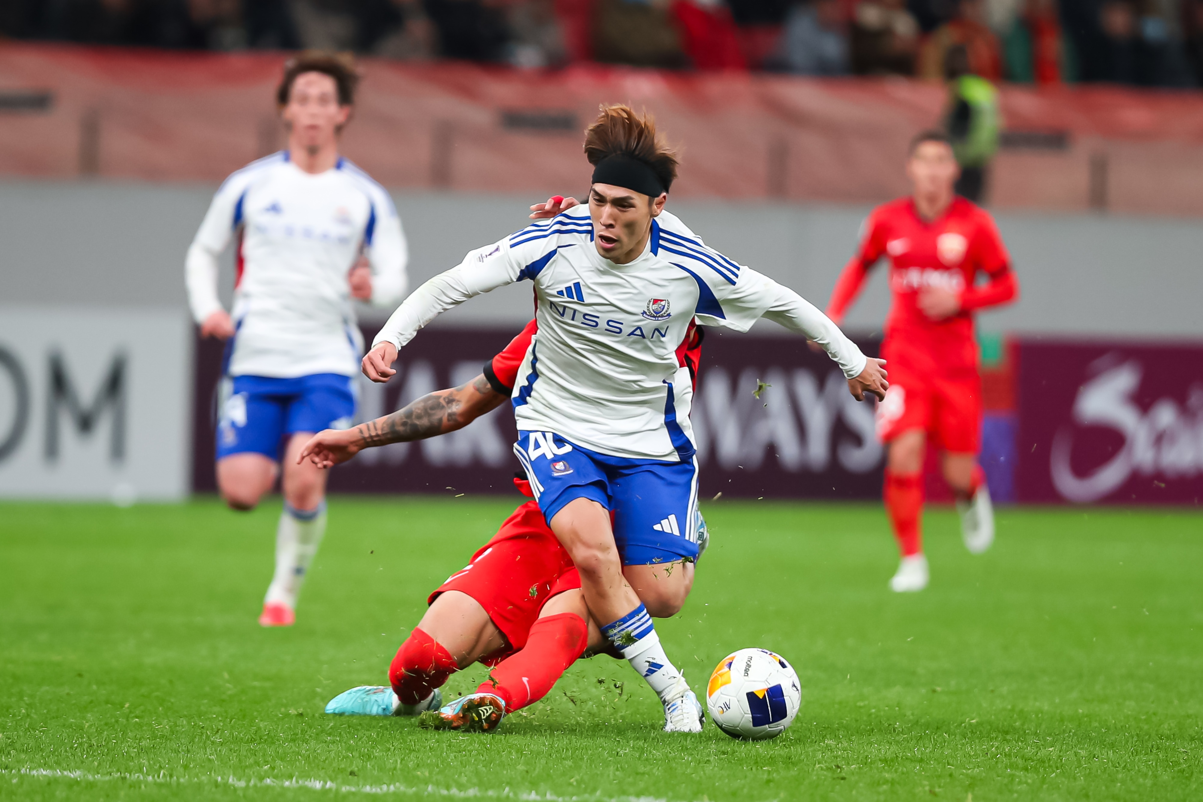 攻破海港球門！橫濱前鋒遠(yuǎn)野大彌：隊(duì)友傳得好，我只需推下球就行