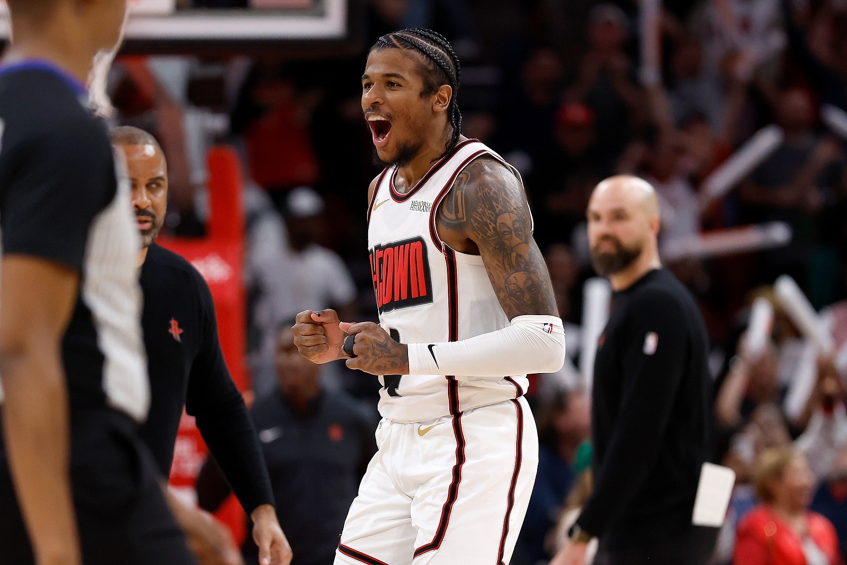 烏度卡：杰倫-格林打滿一整節(jié)比賽不成問題 但其他球員必須站出來