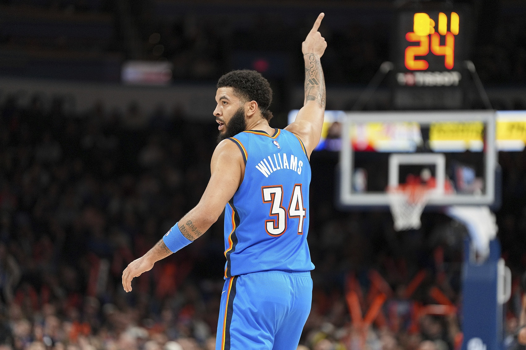 三高！雷霆首發(fā)：哈滕、霍姆格倫、肯威、多特、亞歷山大